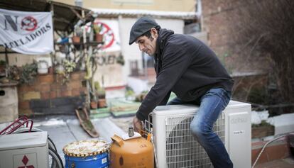 Roger, afectado por una operación inmobiliaria en Sant Andreu.