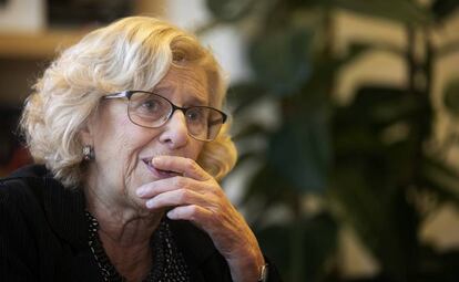 La alcaldesa de Madrid, Manuela Carmena, en una imagen de archivo.