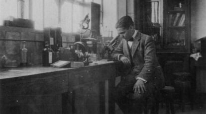 Lorca en la Residencia de Estudiantes.