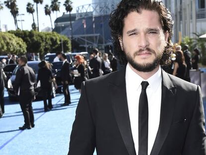 Kit Harington en los premios Emmy, celebrados en Los Ángeles (California) el 18 de septiembre de 2018.