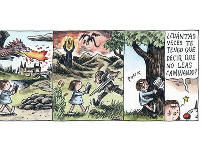 La pasión de Enriqueta por la lectura