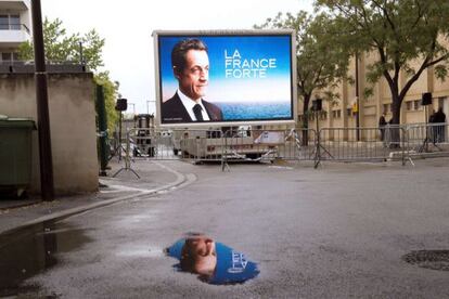Nicolas Sarkozy opta a la reelección como presidente el 6 de mayo.