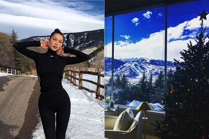 Bella Hadid (Aspen)

Si hay que ponerse navideña, pues una se va a Aspen a un resort de lujo con su familia.