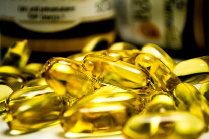 Píldoras con ácidos omega 3.
