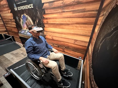Imagen de archivo de la experiencia de realidad virtual 'Uncharted: El Enigma de Penitence’, una de las apuestas tecnológicas más recientes de Port Aventura World.