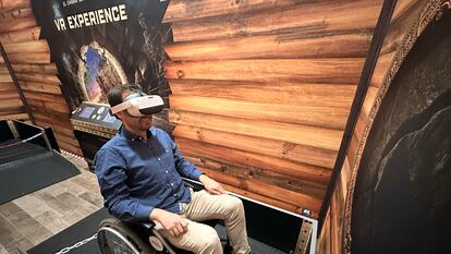 Imagen de archivo de la experiencia de realidad virtual 'Uncharted: El Enigma de Penitence’, una de las apuestas tecnológicas más recientes de Port Aventura World.