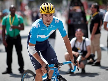 Mikel Landa, en el pasado Tour.