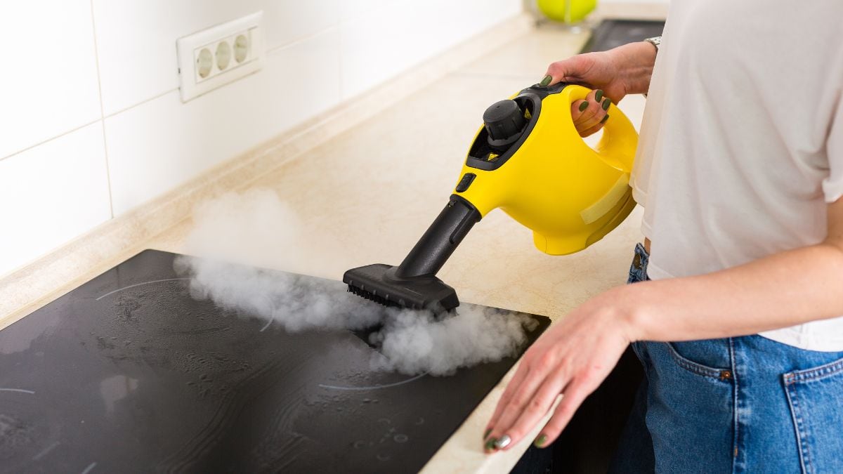 Vaporeta multiusos para limpiar cualquier rincón del hogar.
