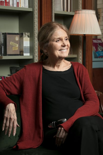 Gloria Steinem, em um retrato cedido pelo fotógrafo Beowulf Sheehan.