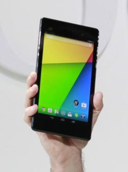 Nueva tableta Nexus 7 de Google.