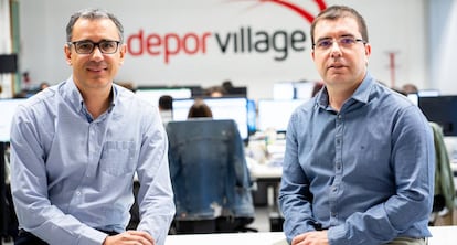 Xavier Pladellorens y Ángel Corcuera, cofundadores de Deporvillage