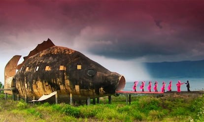 Una escena del documental 'The act of killing'
