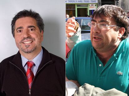 Jesús Eguiguren (izquierda) y Francisco Javier López Peña, <i>Thierry.</i>