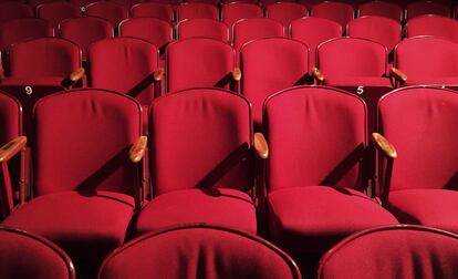 Butacas de una sala de teatro.
