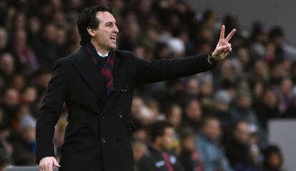 Unai Emery, atual técnico do Paris Saint-Germain.