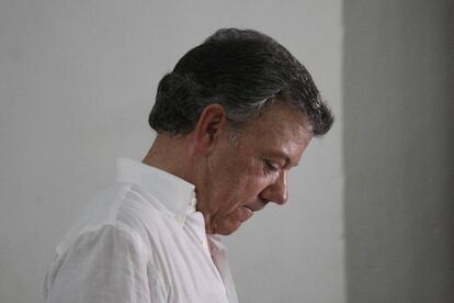 El presidente de Colombia, Juan Manuel Santos.