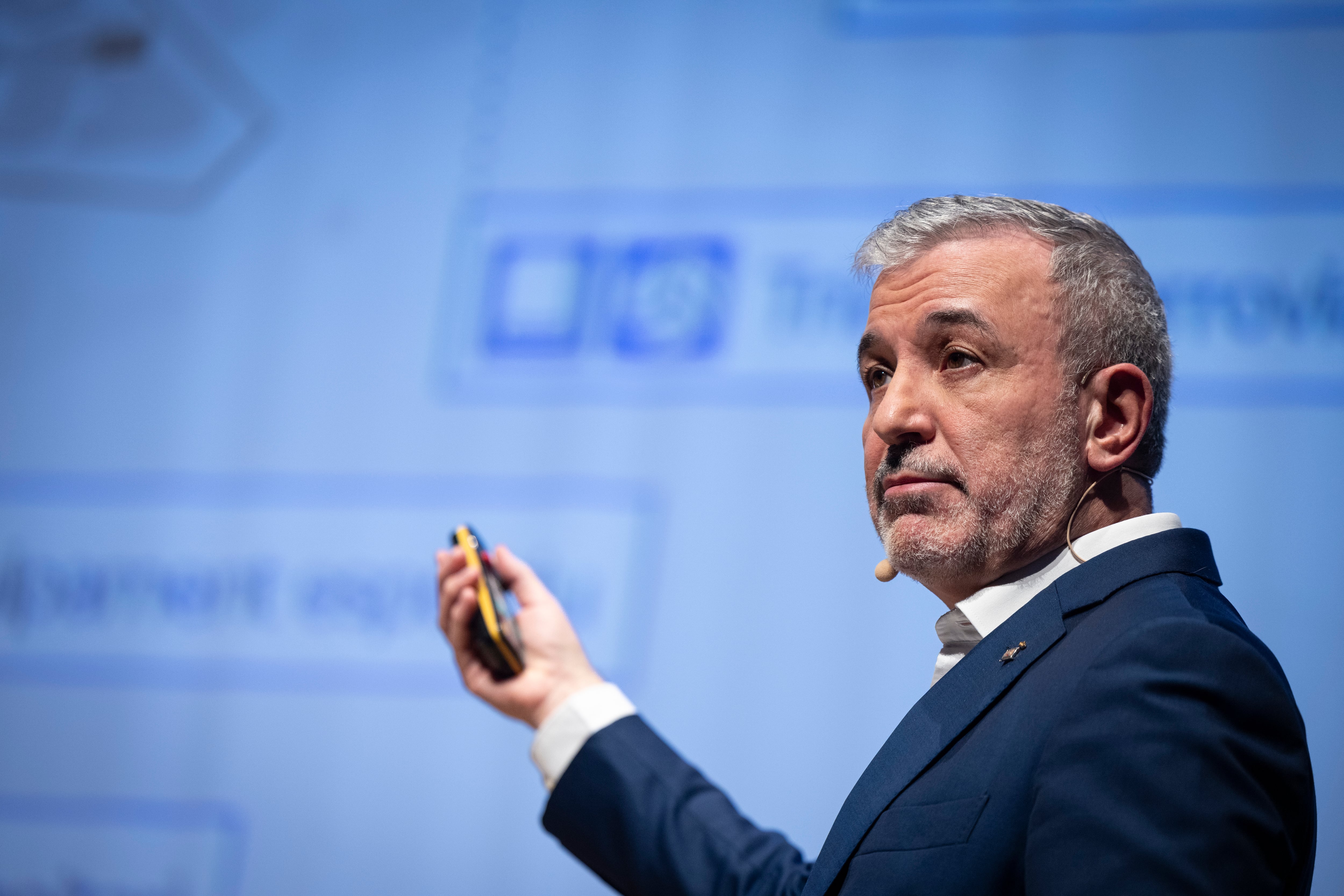 El alcalde de Barcelona Jaume Collboni ha participado al acto 