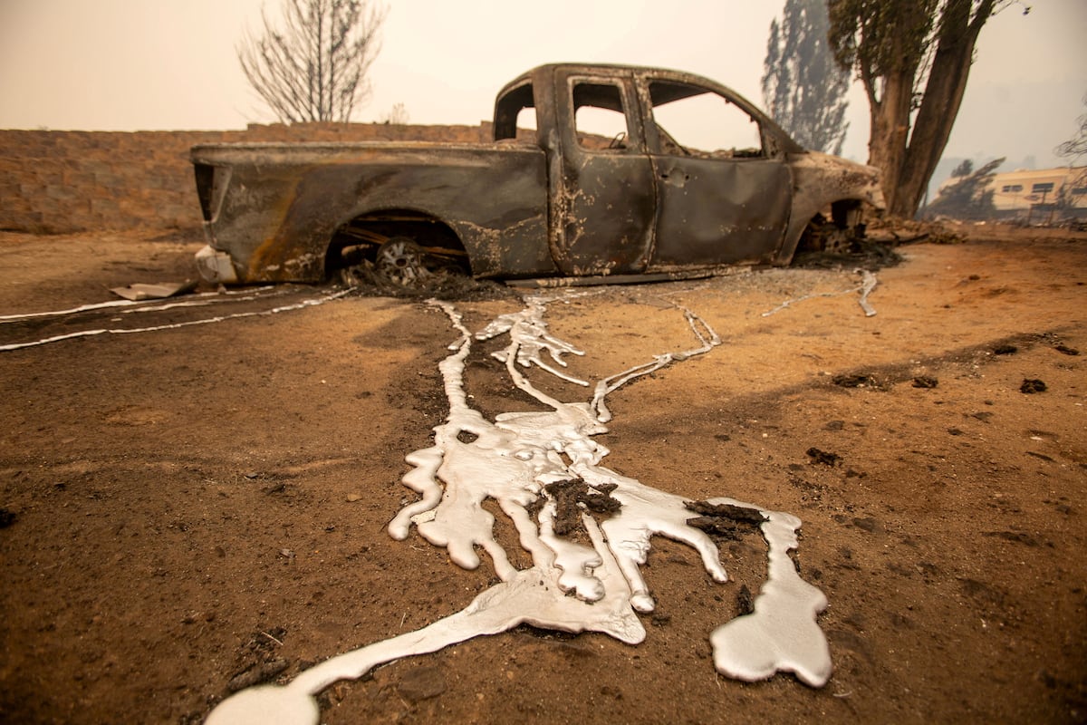 Police arrest man for starting Line Fire in Southern California