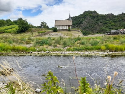 El río Ahr a su paso por Altenburg.