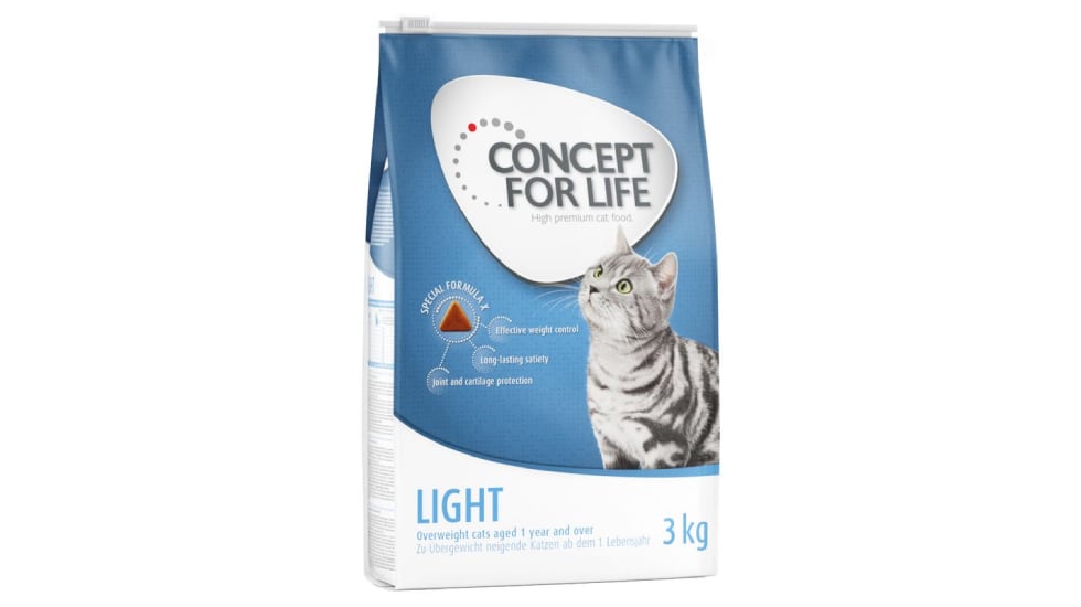 Pienso 'light' para felinos Concept for Life.