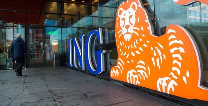 Oficina de ING en Amsterdam.