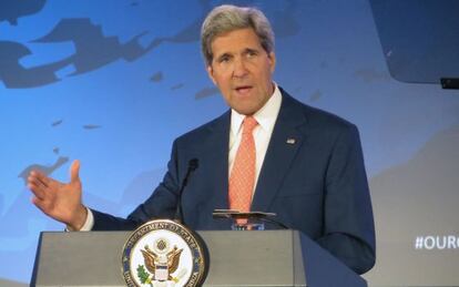 John Kerry en el Departamento de Estado