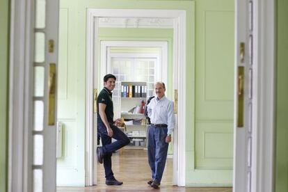 De izquierda a derecha, los fundadores de la Red Innova, Pablo Larguía y y José María Fiigueres.