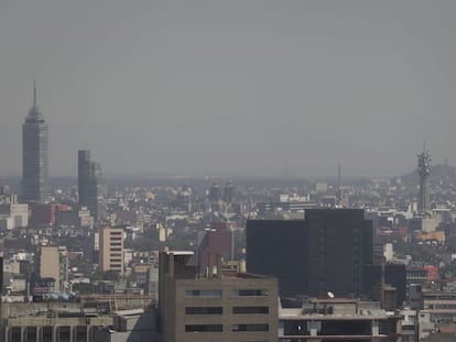 La Ciudad de México, en febrero de este año.