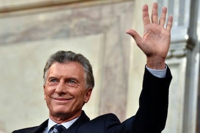 Mauricio Macri en Buenos Aires, Argentina, el 10 de diciembre de 2019.