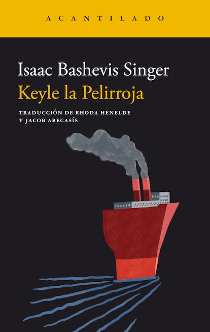 Portada de ‘Keyle la Pelirroja’, de Isaac Bashevis Singer.