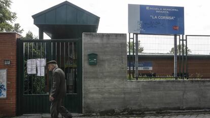 Escuela Infantil La Cornisa, en el barrio de Almendrales del distrito de Usera. 