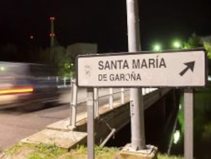 Vista de los aleda&ntilde;os de la central nuclear de Santa Mar&iacute;a de Garo&ntilde;a. 