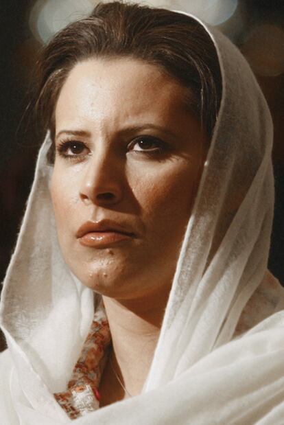 Aisha Gadafi, en una imagen de archivo.