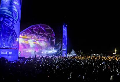 Uno de los escenarios del Rototom Sunsplash.