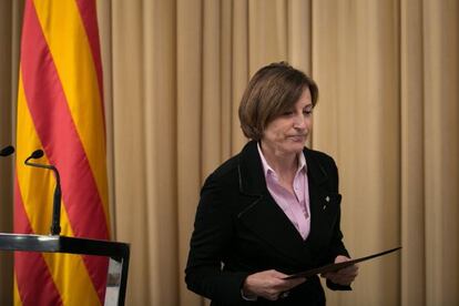 Carme Forcadell, aquest divendres.