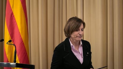 Carme Forcadell, aquest divendres.