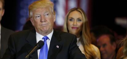 El candidato del partido republicano estadounidense, Donald Trump.