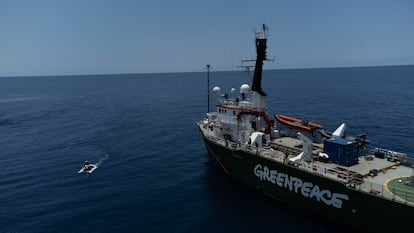 Barco Arctic Sunrise de Greenpeace