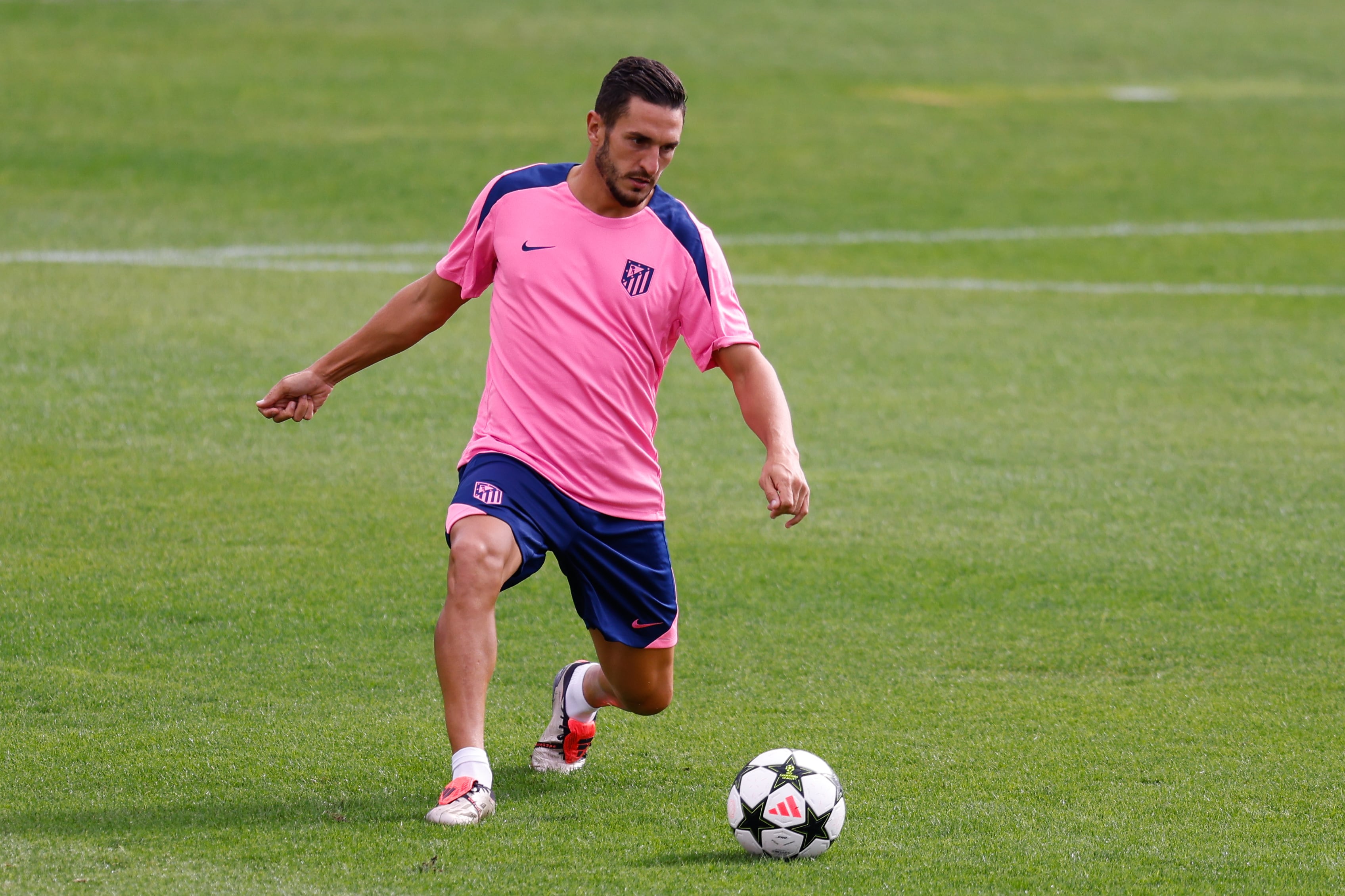 Koke: “Me gusta que intentemos sacar el balón jugado desde atrás”