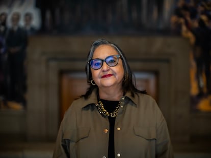La ministra presidenta de la Suprema Corte de Justicia de la Nación, Norma Piña