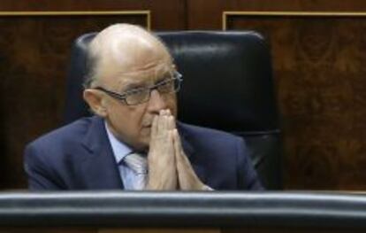 El ministro de Hacienda, Crist&oacute;bal Montoro.