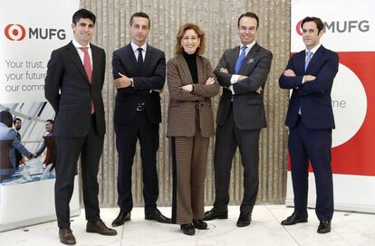 Josep Buades, Karim Nadji, Genoveva Ramón-Borja, Luis Moro y Daniel Tirado.