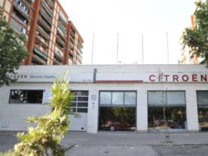 Vista de un concesionario de ventas de vehículos de la marca Citroen en Madrid. EFE/Archivo