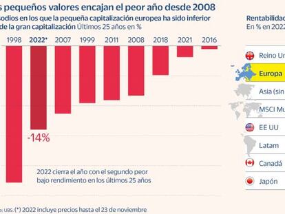 Invertir en valores pequeños y lograr hasta cinco veces más rentabilidad