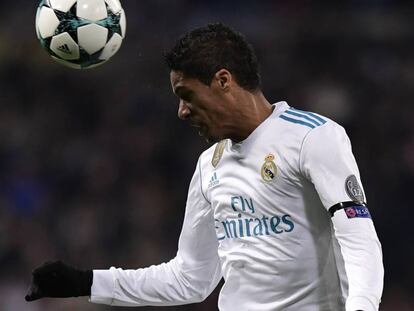 Varane, ante el Dortmund. 