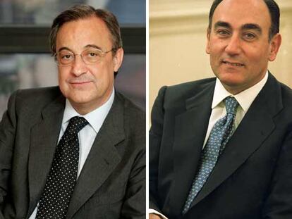 Florentino Pérez e Ignacio Sánchez Galán.