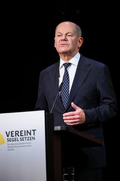 El canciller alemán, Olaf Scholz.