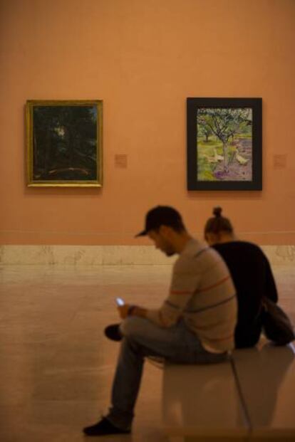 Obras de la colección de Carmen Cervera en el Museo Thyssen.