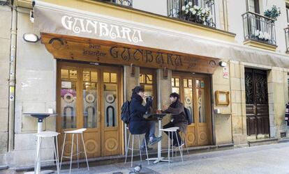 Restaurante Ganbara, en San Sebastián.