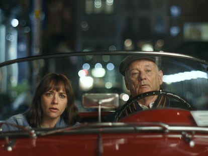 Rashida Jones y Bill Murray en 'On the Rocks', de Sofia Coppola.